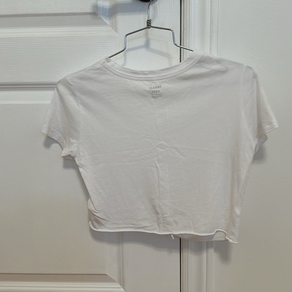 Sunday best crop t shirt with tie - Picture 2 of 2